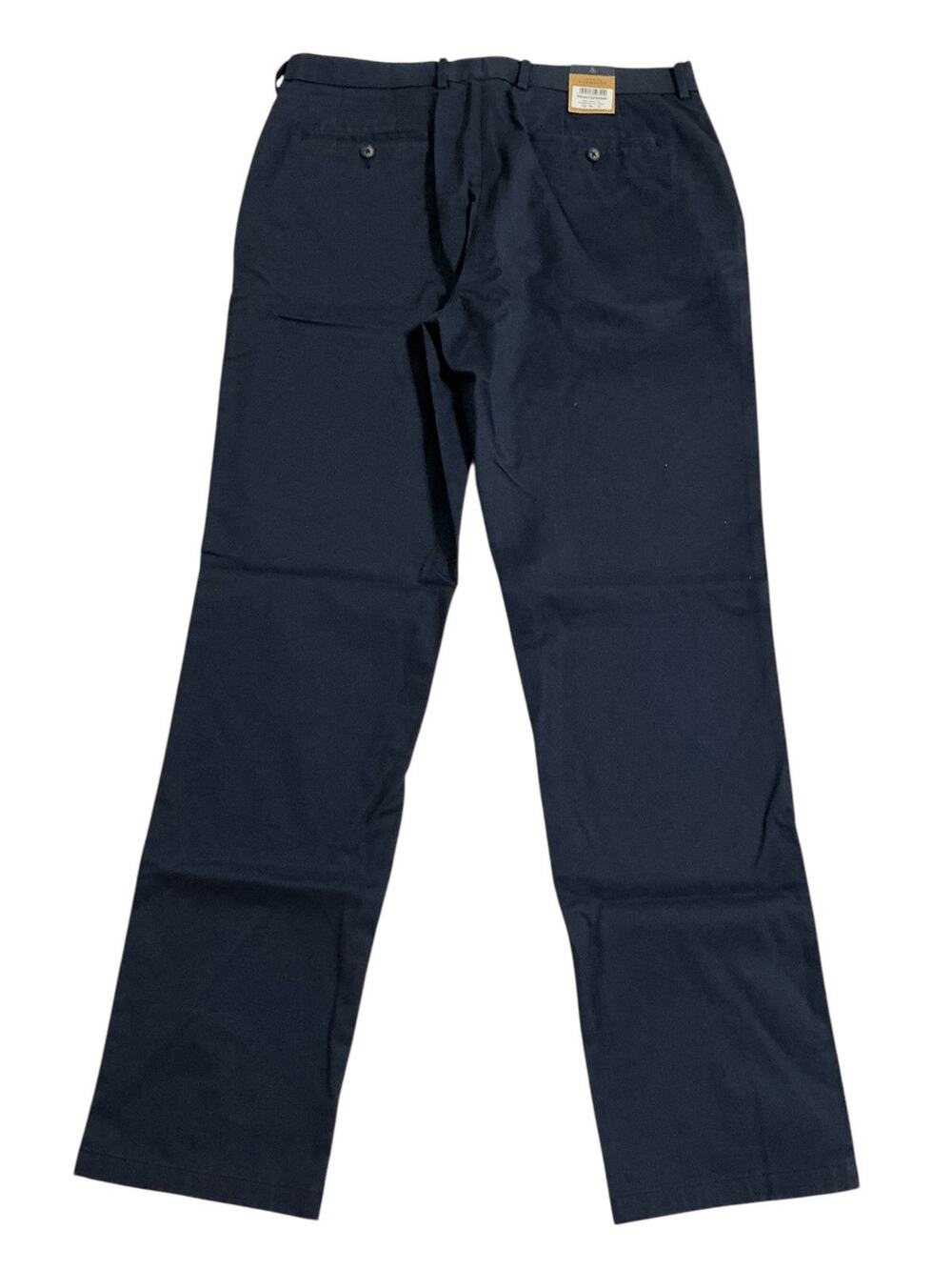Charles Tyrwhitt Ultimate Non-Iron Chino Pants Mens 36W 34L Navy Classic Fit NWT